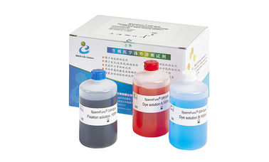 Kit de tinción Diff Quik de uso simple para morfología de espermatozoides 100ml/Kit